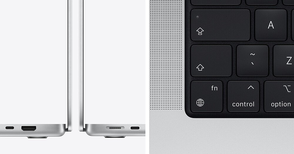 NOTEBOOK MACBOOK PRO MK1A3ZE-A M1MAX-10X 32GB 1TSSD INT-32X 16 MACOS srebrny dzwiek przestrzenny