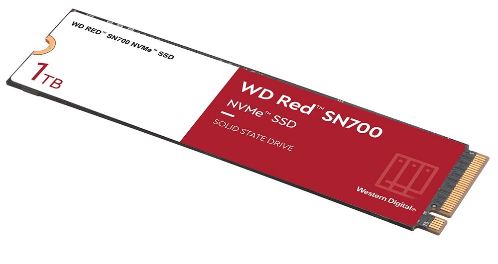 Dysk WD Red SN700 WDS200T1R0C 1TB SSD Wielozadaniowość mu nie straszna Na ekstremalne warunki