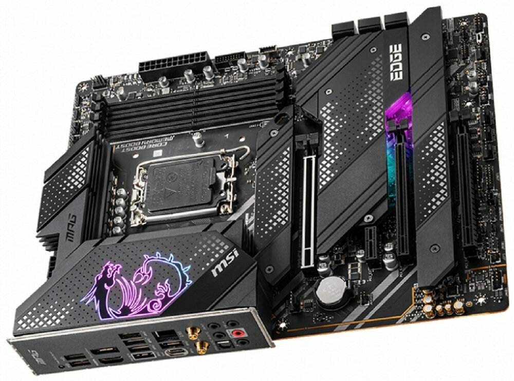 Płyta główna MSI MPG Z690 Edge WiFi - zlacza 