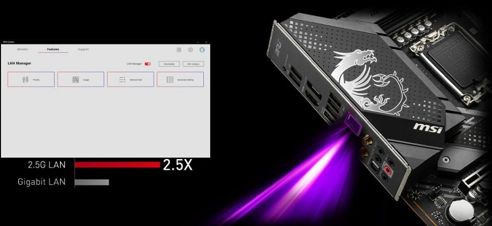 Płyta główna MSI MPG Z690 Edge WiFi - sprzet peryferyjny 