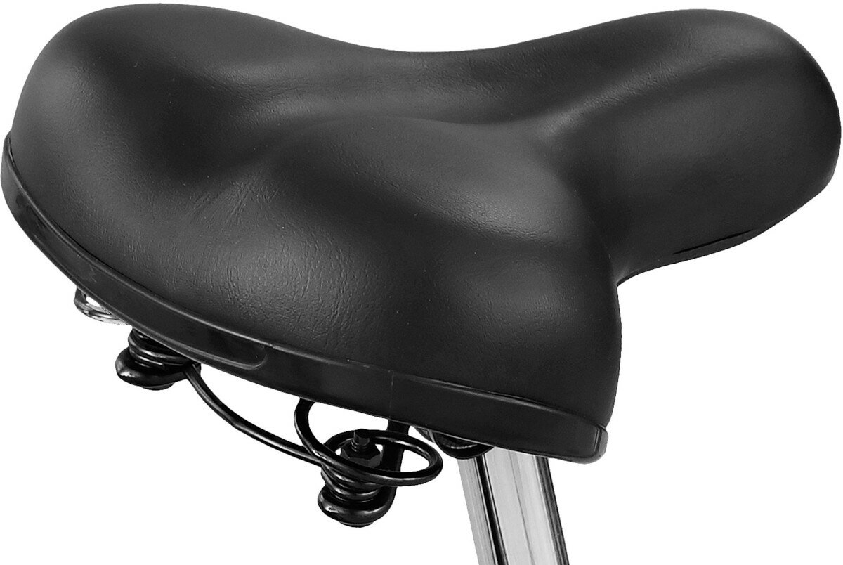 Rower miejski DAWSTAR Citybike S7B 26 cali damski Lazurowy sprezynowe siodelko