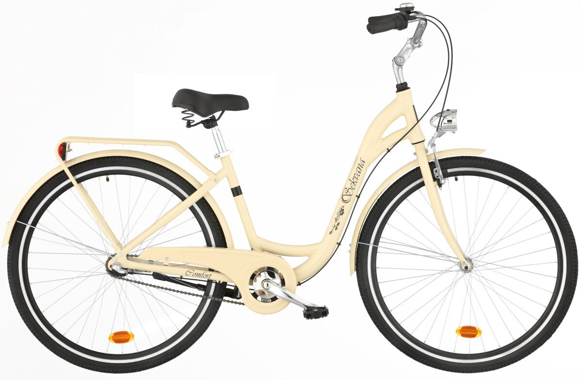 Rower miejski DAWSTAR Sekvana A3B 26 cali damski mietowy wyglad