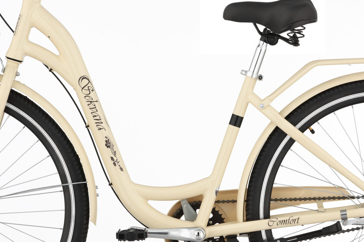 Rower miejski DAWSTAR Sekvana A3B 26 cali damski mietowy rama