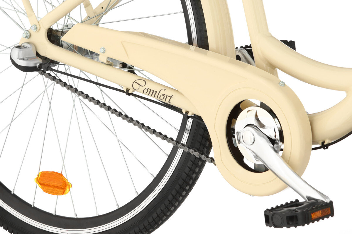 Rower miejski DAWSTAR Sekvana A3B 26 cali damski mietowy kola