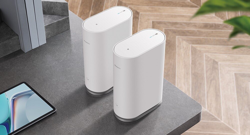 ROUTER HUAWEI WIFI MESH 7 internet łączność sieć zasilanie obsługa system wifi roaming