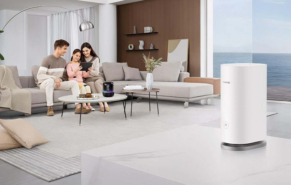 ROUTER HUAWEI WIFI MESH 7 internet łączność sieć zasilanie obsługa system wifi roaming
