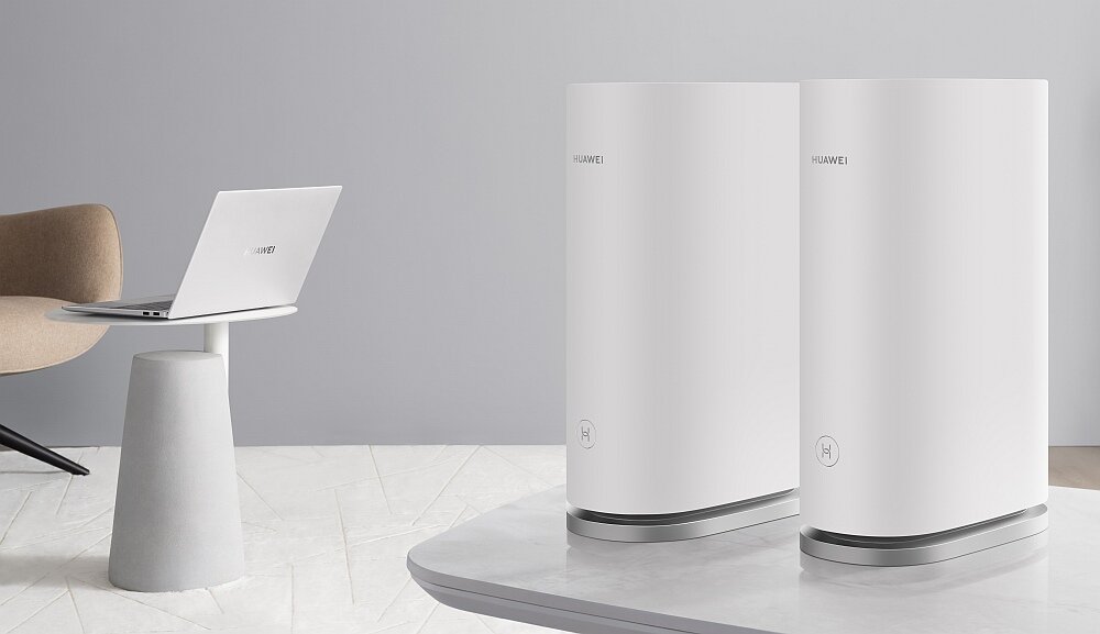 ROUTER HUAWEI WIFI MESH 7 internet łączność sieć zasilanie obsługa system wifi roaming