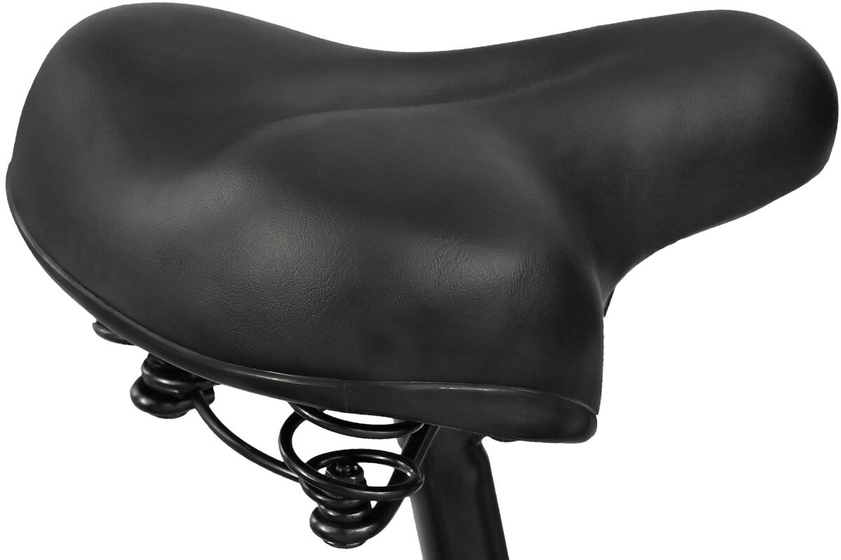 Rower miejski DAWSTAR Citybike S3B 26 cali damski bialy sprezynowe siodelko