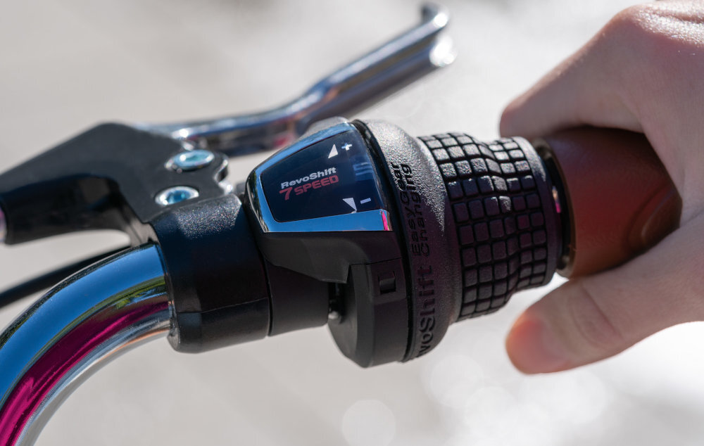 Rower miejski INDIANA Fortuna 7B - Hamulce 