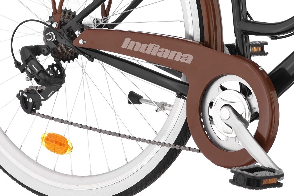 Rower miejski INDIANA Fortuna 7B - wyposazenie 