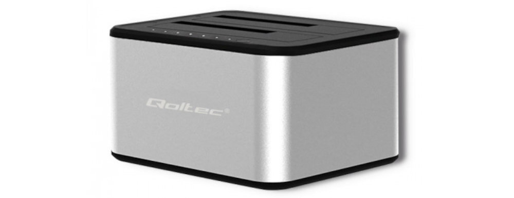 Stacja dokująca QOLTEC 50316 klonowanie danych