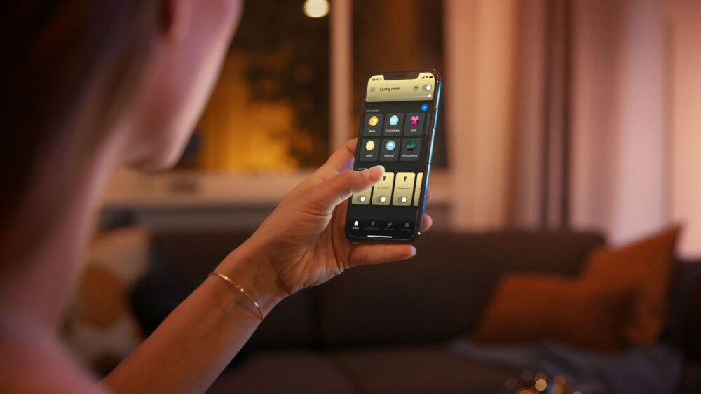 Panel oswietleniowy PHILIPS HUE Aurelle 929003099201 aplikacja bluetooth