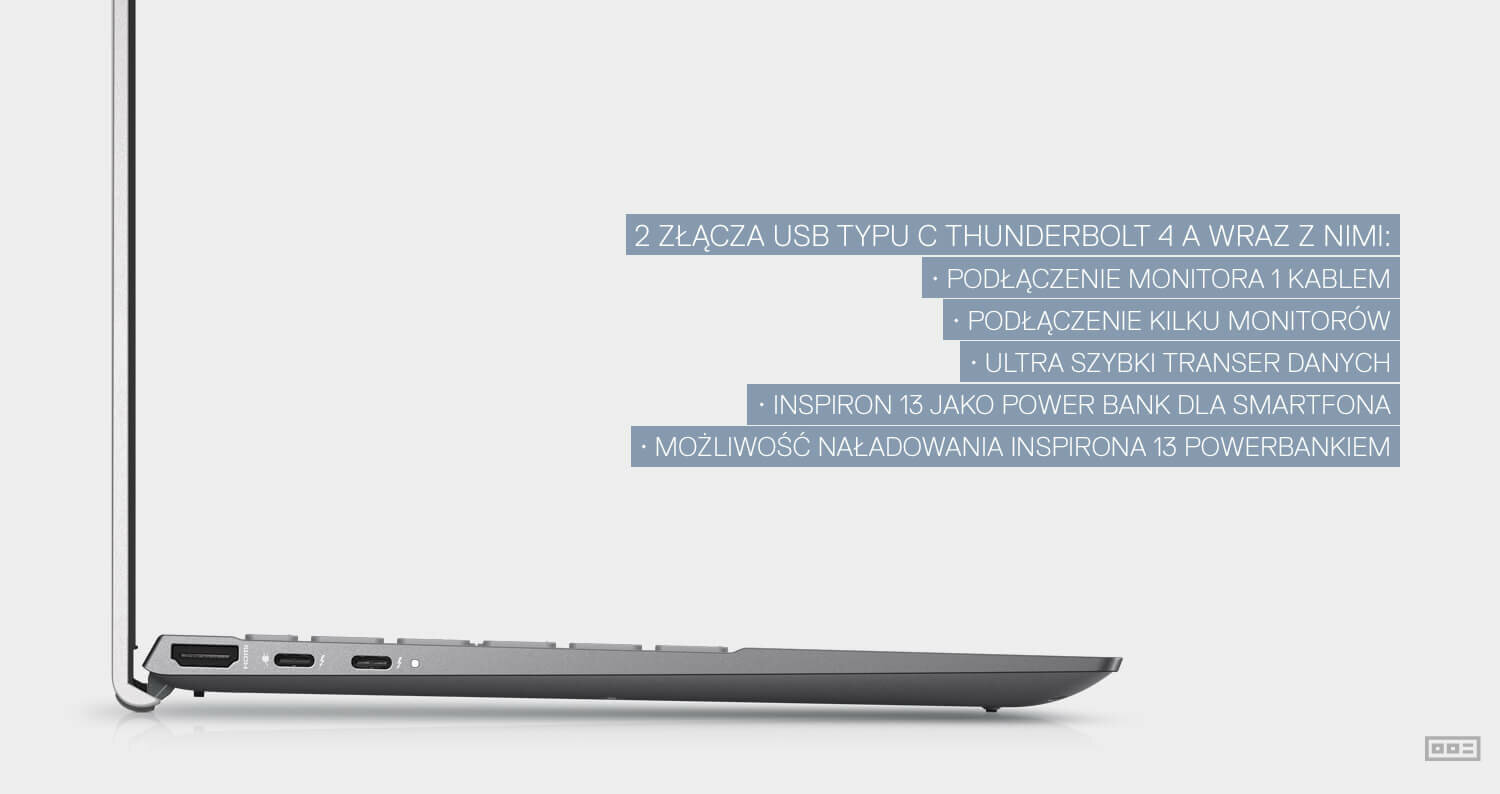 Laptop DELL Inspiron 5310 - Thunderbolt 4