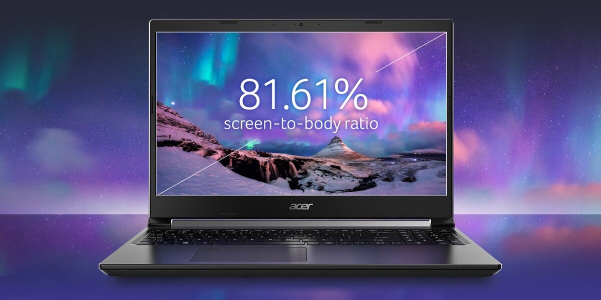 Laptop ACER Aspire 7 Zachwycający wygląd