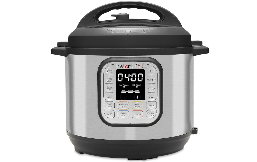 Мультиварка INSTANT POT Duo 6, просте керування, легке очищення, об'єм 5,7 л, потужність 1000 Вт