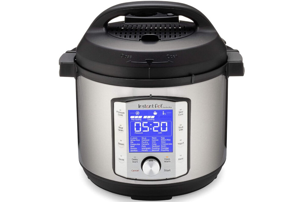 Multicooker INSTANT POT Duo Evo Plus 6 przejrzysty wyswietlacz funkcje pokretlo sterowanie