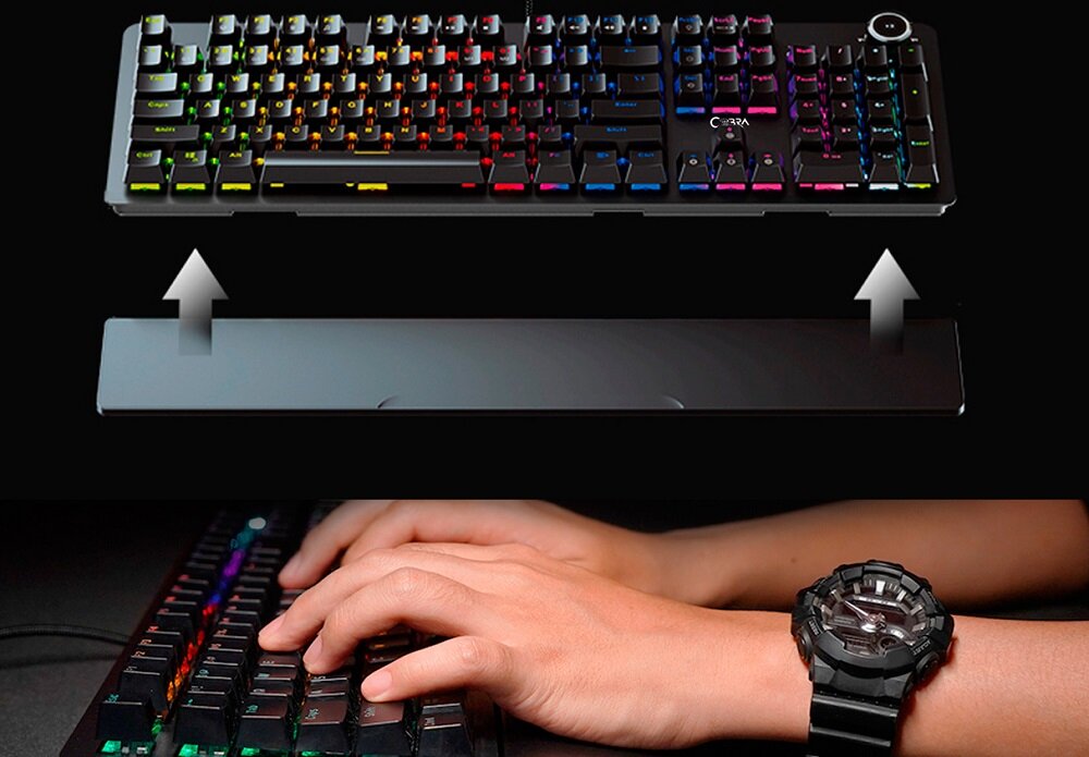 Klawiatura COBRA MK870 Raptor - Kompaktowa klawiatura 