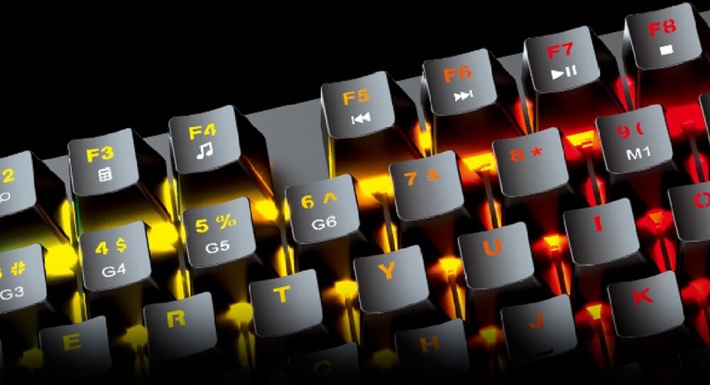 Klawiatura COBRA MK870 Raptor - funkcjonalnosc 