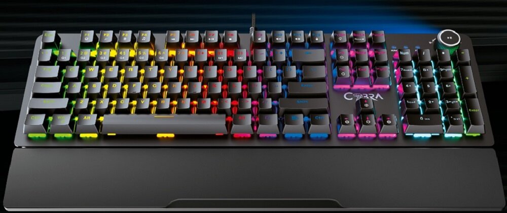 Klawiatura COBRA MK870 Raptor - zalety 