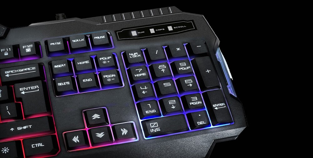 Klawiatura COBRA K550 Predator - Przyciski multimedialne