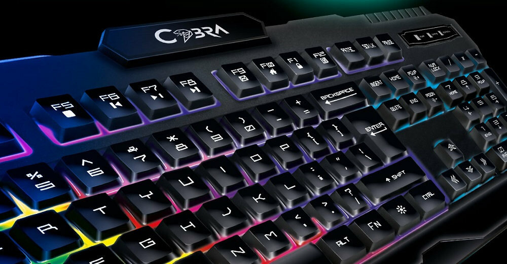 Klawiatura COBRA K550 Predator - zalety