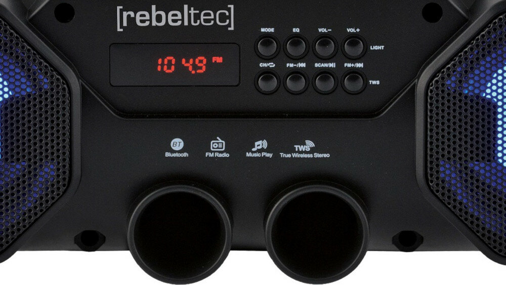 Głośnik mobilny REBELTEC SoundBOX 340 - dźwięk