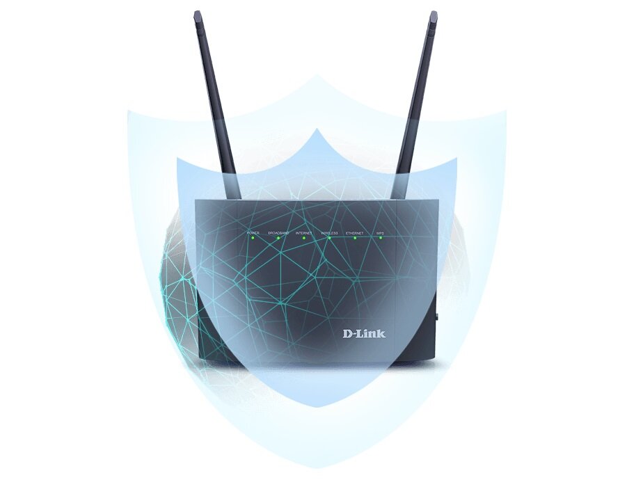Router D-LINK DSL-3788 - WPA2