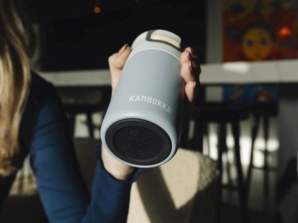 Kubek termiczny KAMBUKKA Etna 300 ml Niebieski utrzymanie temperatury izolacja próżniowa zimne ciepłe napoje