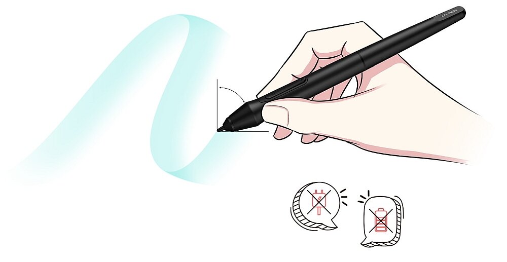 Tablet graficzny XP-PEN Deco Mini 7W rysowanie pisanie projektowanie nacisk przekątna android windows komaptybilność usb grafika
