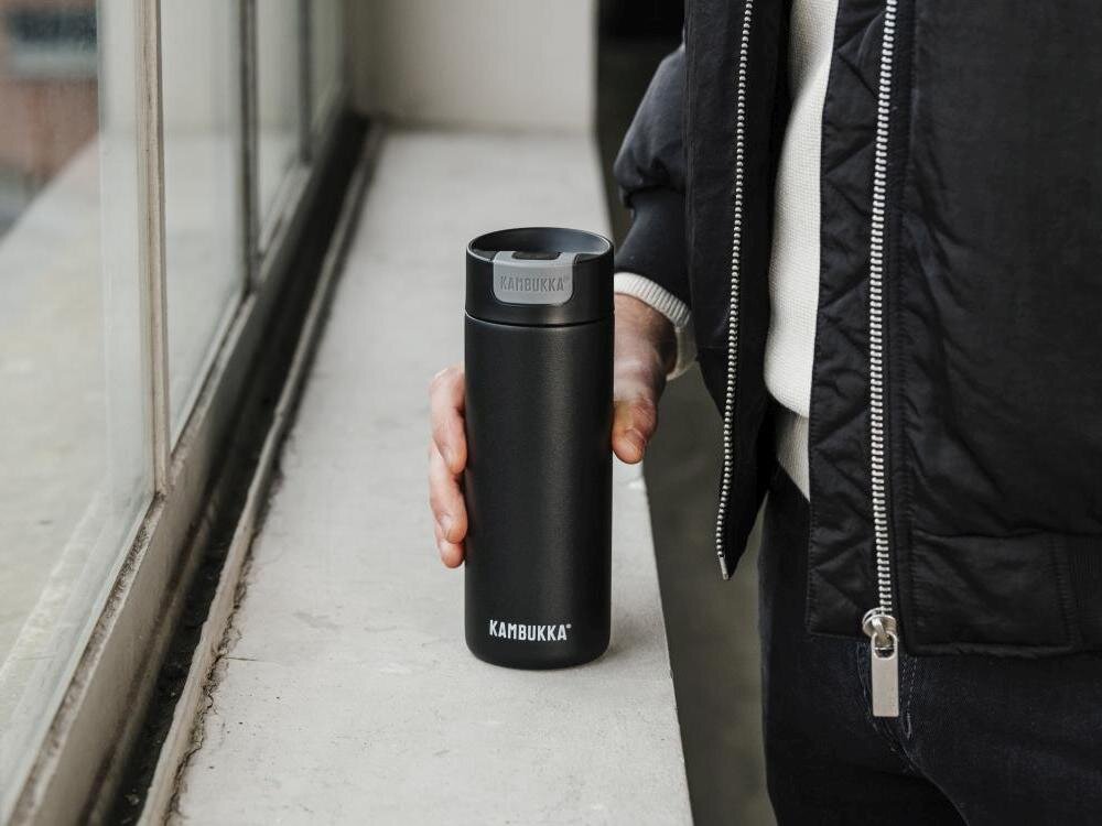 Kubek termiczny KAMBUKKA Olympus 500 ml stal nierdzewna 18/8 bez bpa silikonowy spód