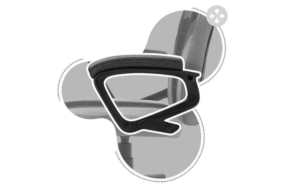 FOTEL HUZARO RANGER 1.0 podłokietniki odpornosc na odksztalcenia