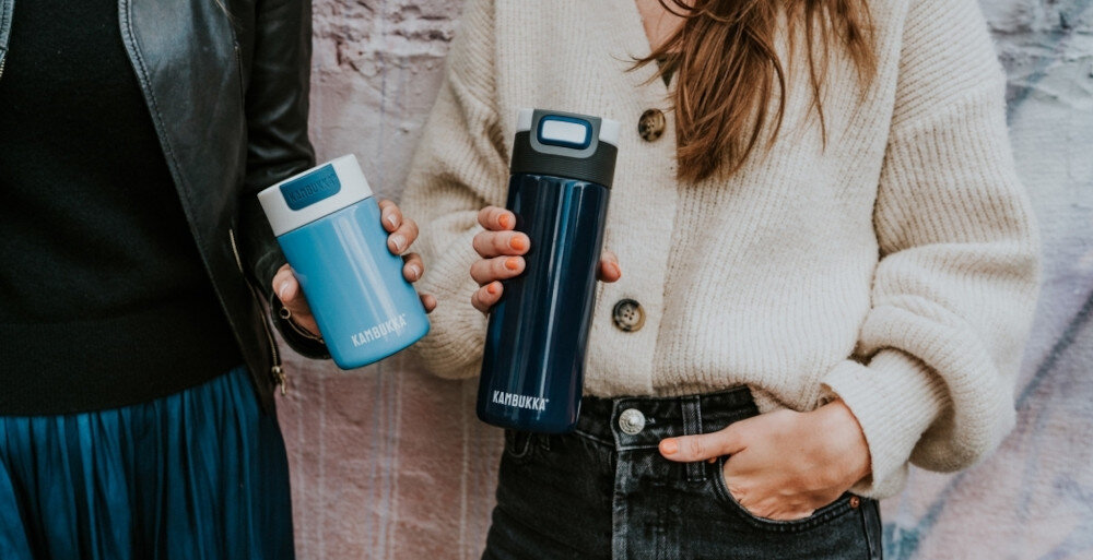TERMOS KAMBUKKA ETNA szary 500ML pojemność 500 ml styl wygoda utrzymanie temperatury zimne ciepłe napoje