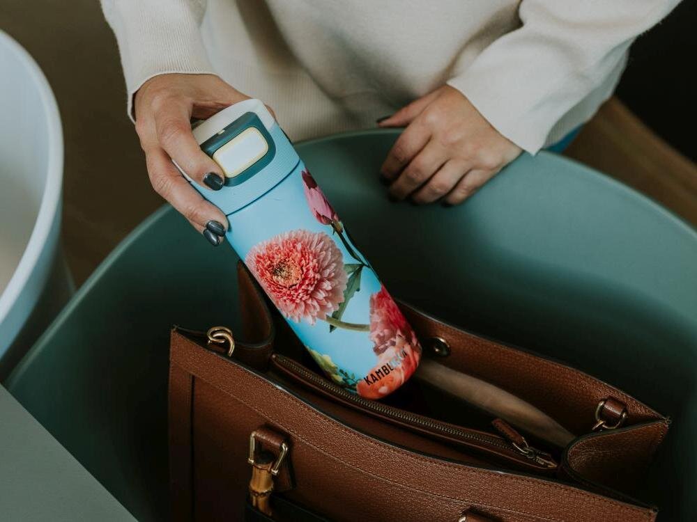 TERMOS KAMBUKKA ETNA DENIM BLUE 500ML szczelność przechowywanie w torbie plecaku