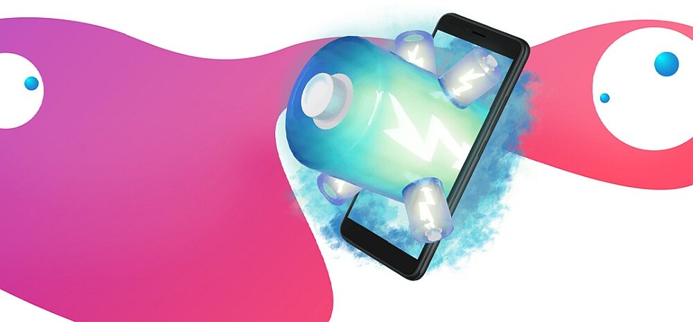 Smartfon MYPHONE Fun 9 bateria ekran aparat procesor pamięć ram pojemność rozdzielczość obudowa czytnik sim