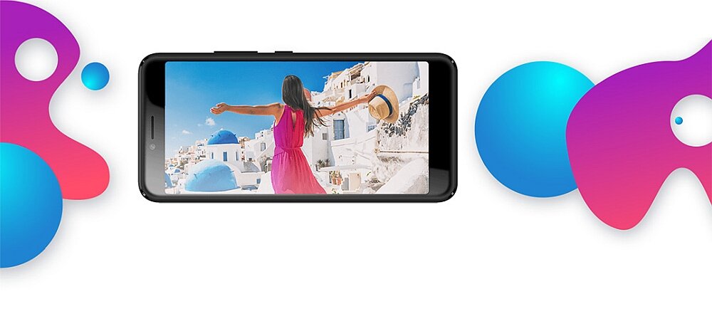 Smartfon MYPHONE Fun 9 bateria ekran aparat procesor pamięć ram pojemność rozdzielczość obudowa czytnik sim