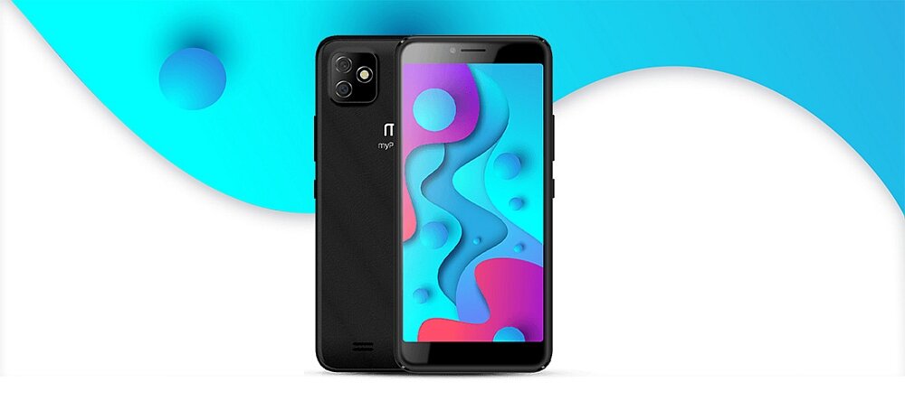 Smartfon MYPHONE Fun 9 bateria ekran aparat procesor pamięć ram pojemność rozdzielczość obudowa czytnik sim