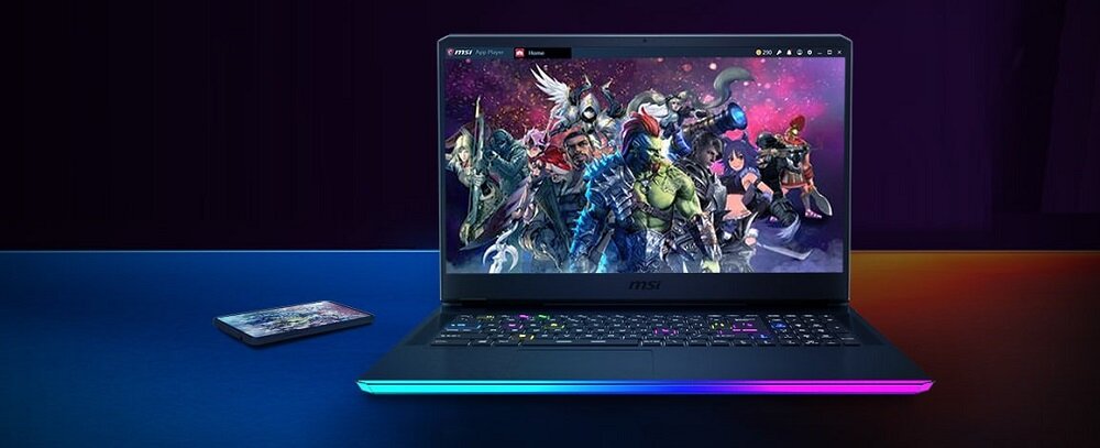 Laptop MSI GE76 Raider - Aplikacja MSI APP Player