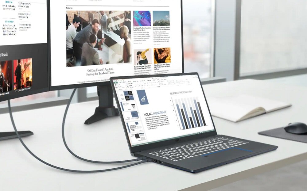 Laptop MSI Prestige 15 - Pamięć RAM 8GB