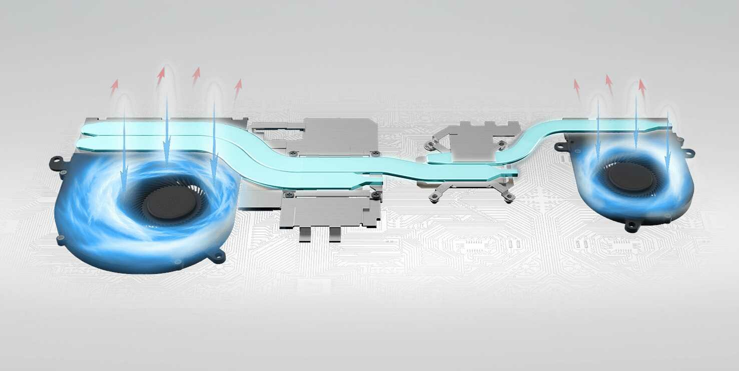 Laptop MSI Prestige 15 - Cooler Boost