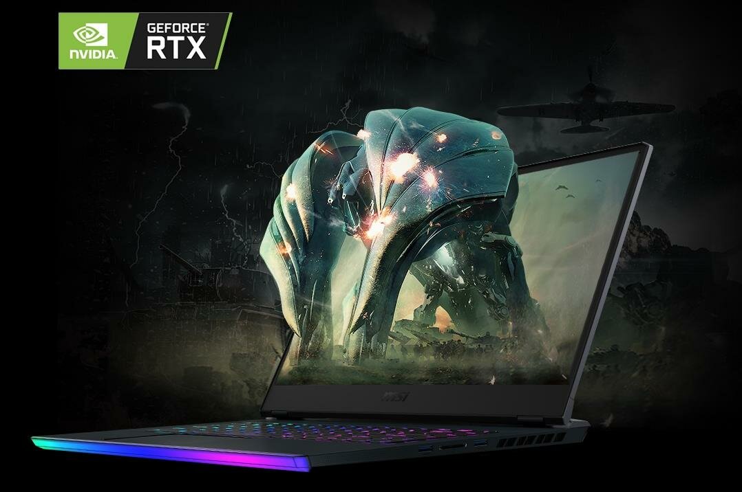 Laptop MSI GE66 Raider  - NVIDIA GEFORCE RTX SUPER 