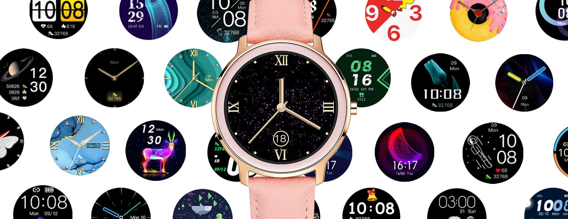 Smartwatch BEMI Ven ekran bateria czujniki zdrowie sport pasek ładowanie pojemność rozdzielczość łączność sterowanie krew puls rozmowy smartfon aplikacja Czarny alarm odnalezienie zagubienie