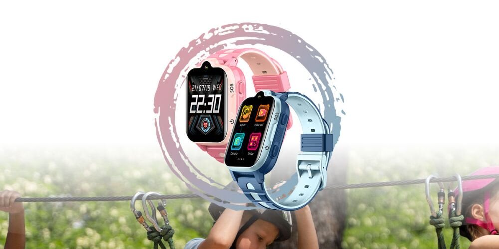 Smartwatch BEMI Play 4G ekran bateria czujniki zdrowie sport pasek ładowanie pojemność rozdzielczość łączność sterowanie krew puls rozmowy smartfon aplikacja