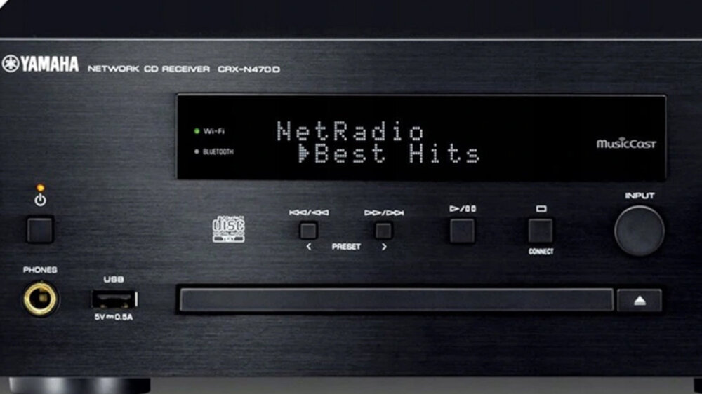 Amplituner YAMAHA CRX-N470D - dźwięk