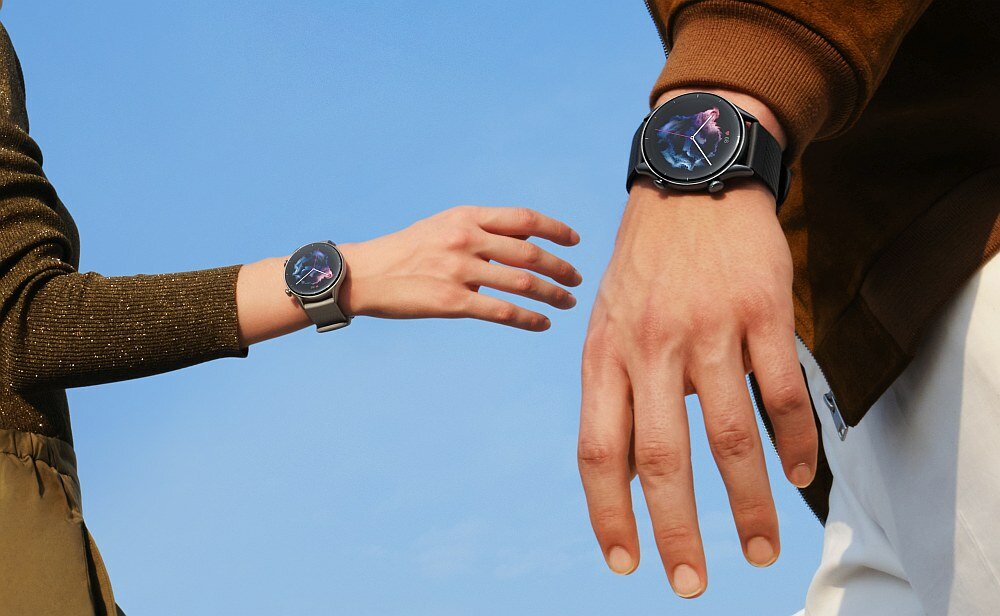 Smartwatch AMAZFIT GTR 3 ekran bateria sport zdrowie monitoring puls pasek