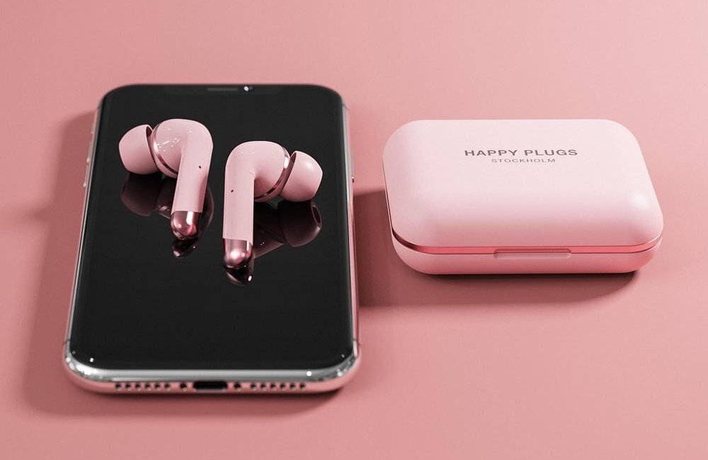 Słuchawki douszne HAPPY PLUGS Air 1 Plus Earbud TWS ANC zasięg bluetooth