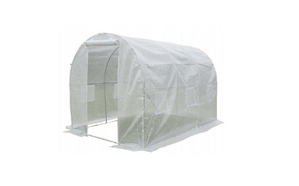 SASKA GARDEN tunel foliowy ogródek działka materiał wytrzymały moskitiera 