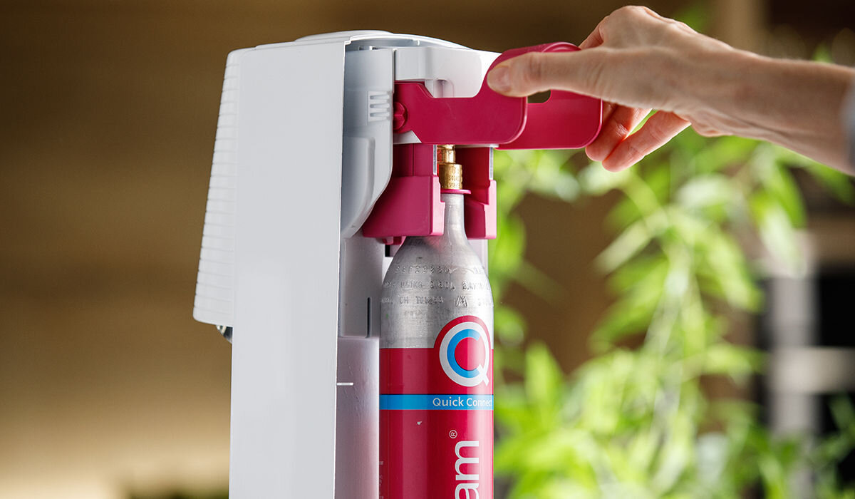 Nabój SODASTREAM CO2 - gaz spożywczy oryginalny z atestem 60 litrów quick connect