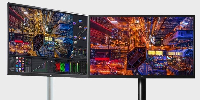 Monitor LG UltraFine 32EP950-B - Elegancja design prostota