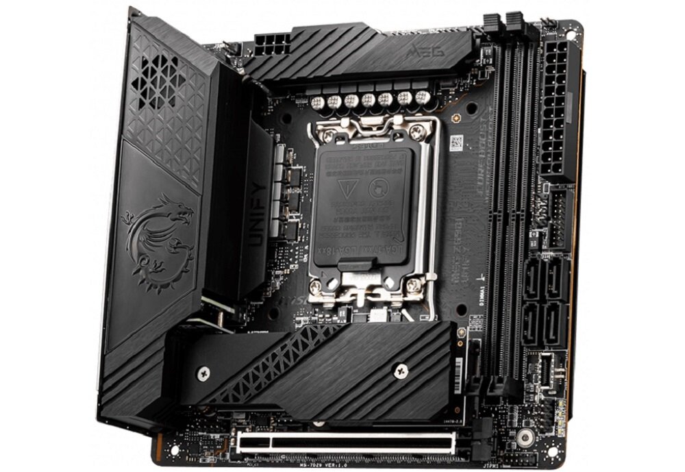 Płyta główna MSI Meg Z690I Unify - Parametry fizyczne 