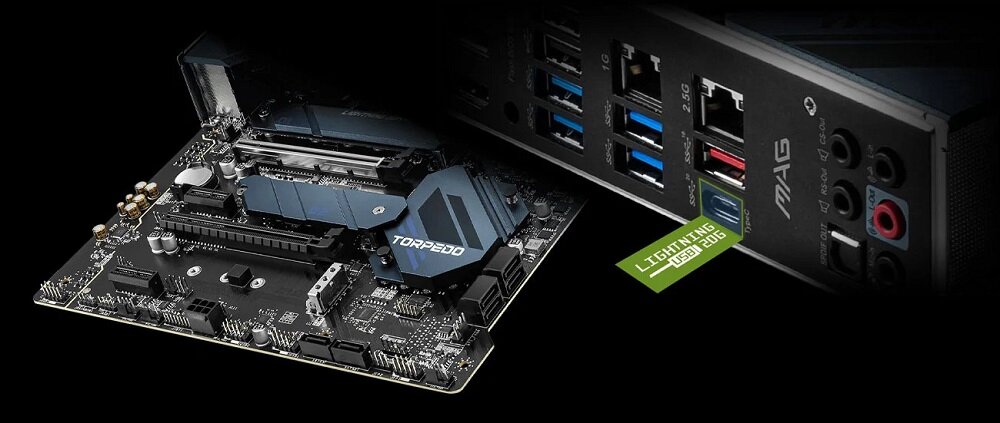 Płyta główna MSI Mag Z690 Torpedo - pamiec DDR5 